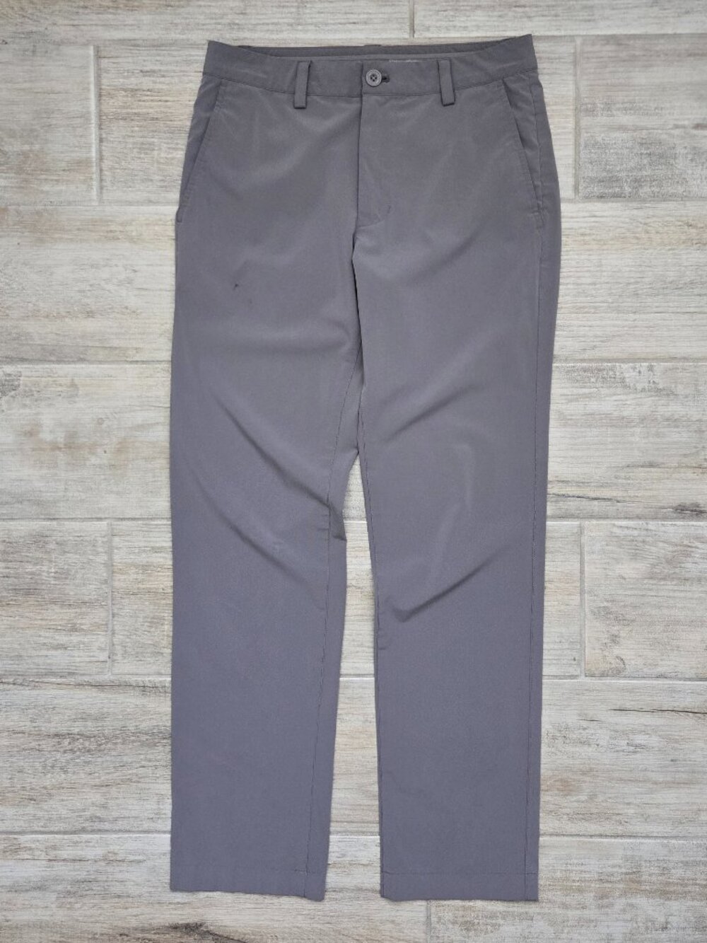 Vineyard Vines Slim Performance Golf Pants Mens Slate Grey Stretch 28W 30L